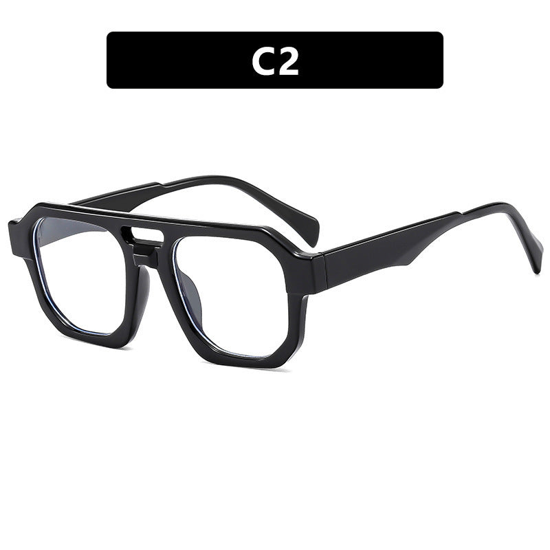 Damen moderne Sonnenbrille mit eckigem Rahmen und UV-Schutz Brehn