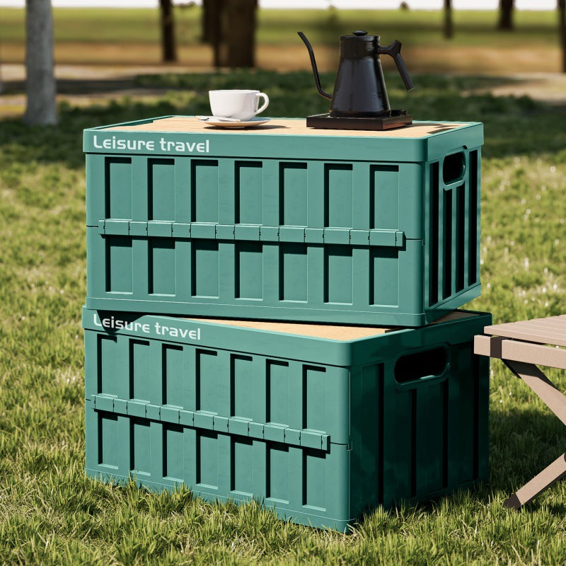 Unisex praktische Aufbewahrungsbox mit Holzdeckel Brehn