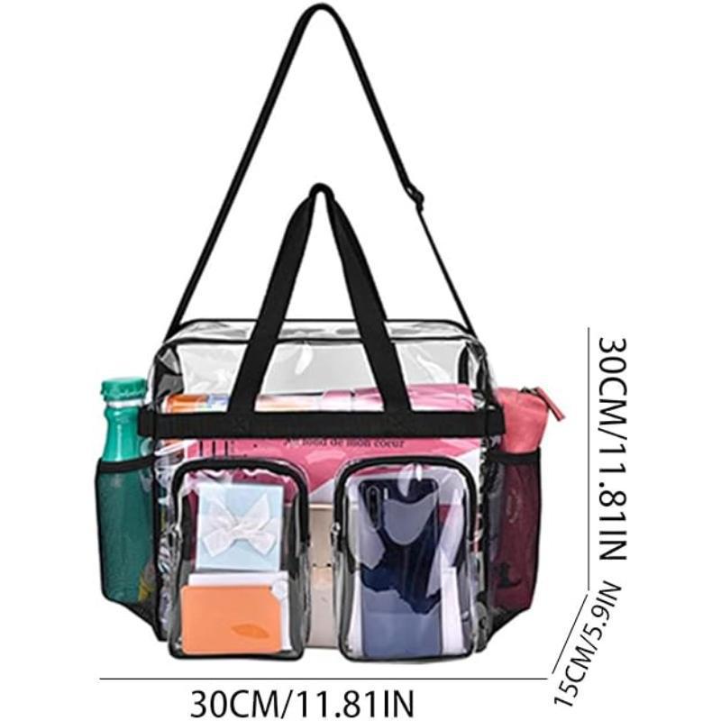 Durchsichtige Organizer-Tasche mit Praktischen Fächern Brehn