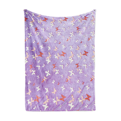 Damen Kinderfreundliche Kuscheldecke mit Dinosaurier-Motiv Brehn