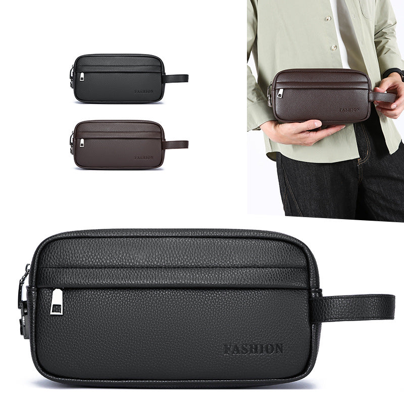 Premium Leder Kulturbeutel Brehn