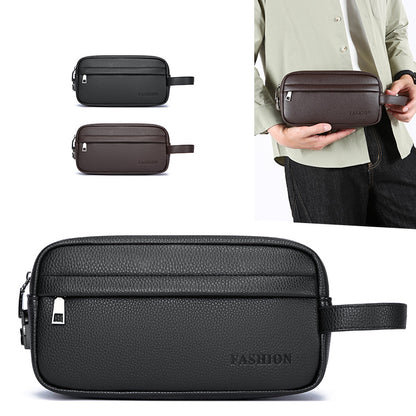 Premium Leder Kulturbeutel Brehn