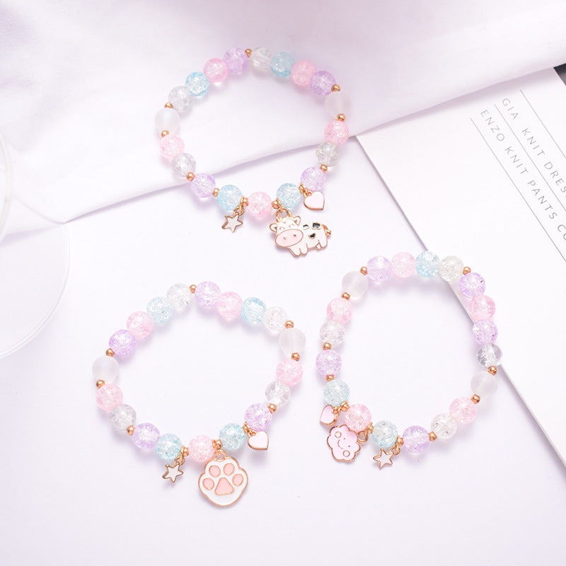 Verspielt Perlen Charm Armband Brehn