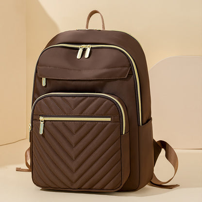 Moderner Ge quilteter Rucksack Brehn