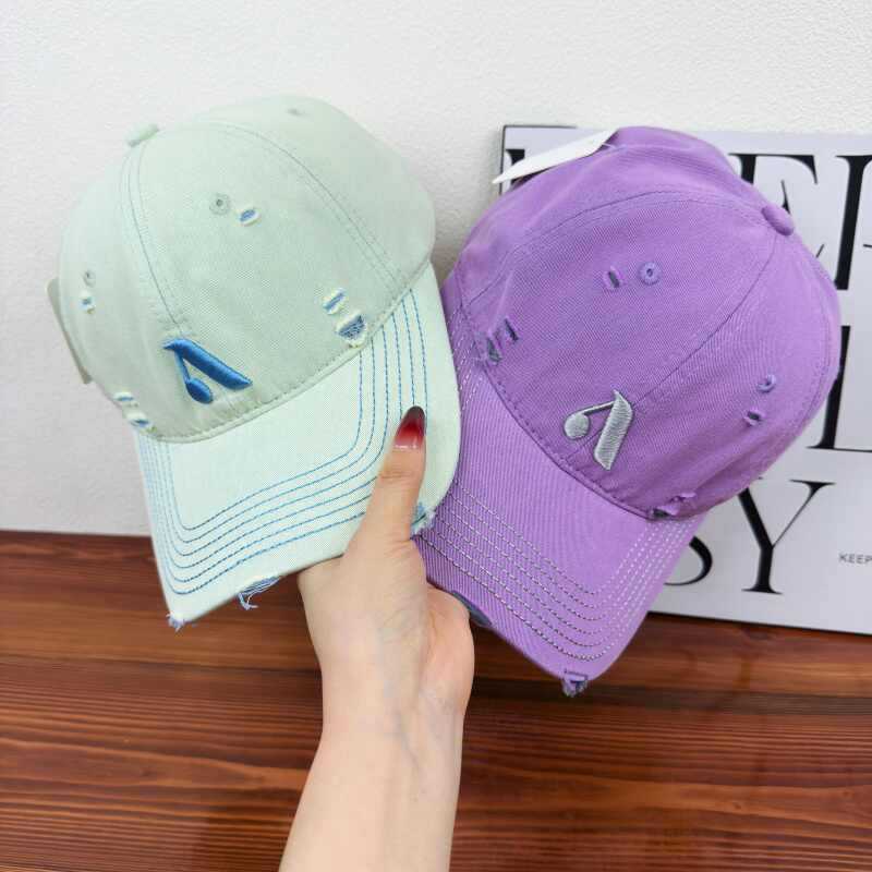 Herren Distressed Denim Style Cap Brehn