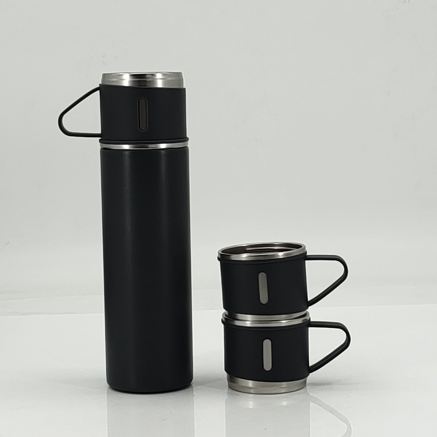 Damen Isolierflasche mit integrierten Tassen Brehn