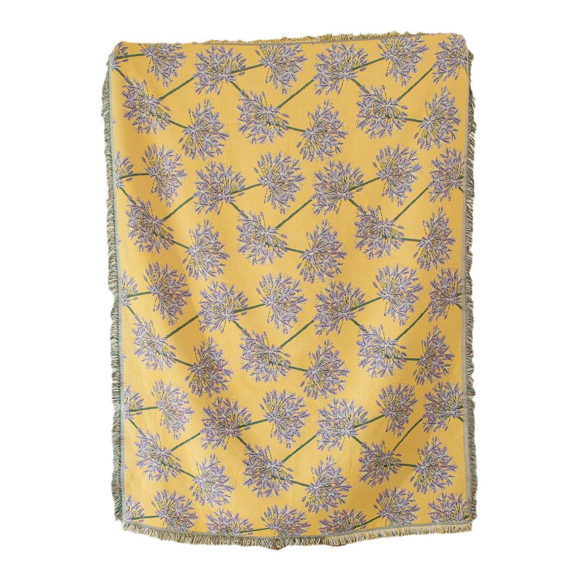 Florale Woven Werfen Decke