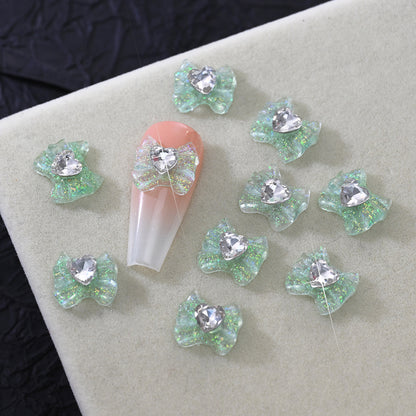 Dekorative Nagelkunst Rhinestone Charms