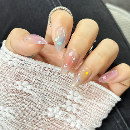 Dekoratives Press-On Nagelkunst Set Brehn