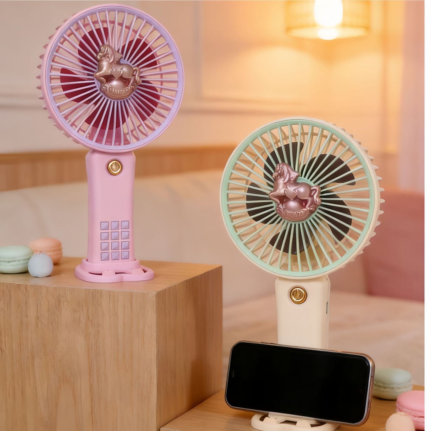 Damen Tragbarer Mini-Ventilator mit attraktivem Kinderdesign Brehn