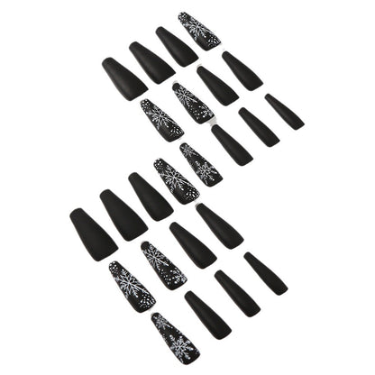 Festliches Urlaubs-Themen Press-On Nail Set Brehn