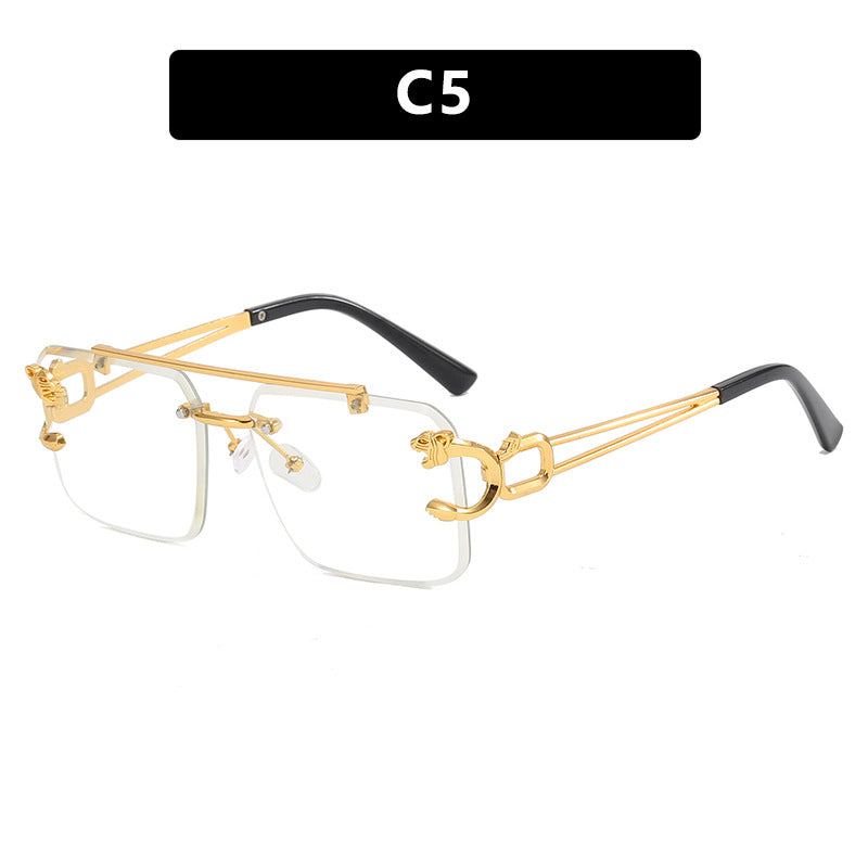 Damen Luxus-Sonnenbrille mit elegantem Metalldetail Brehn