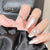 Elegante Stiletto-Press-On-Nägel mit Strass-Akzenten Brehn