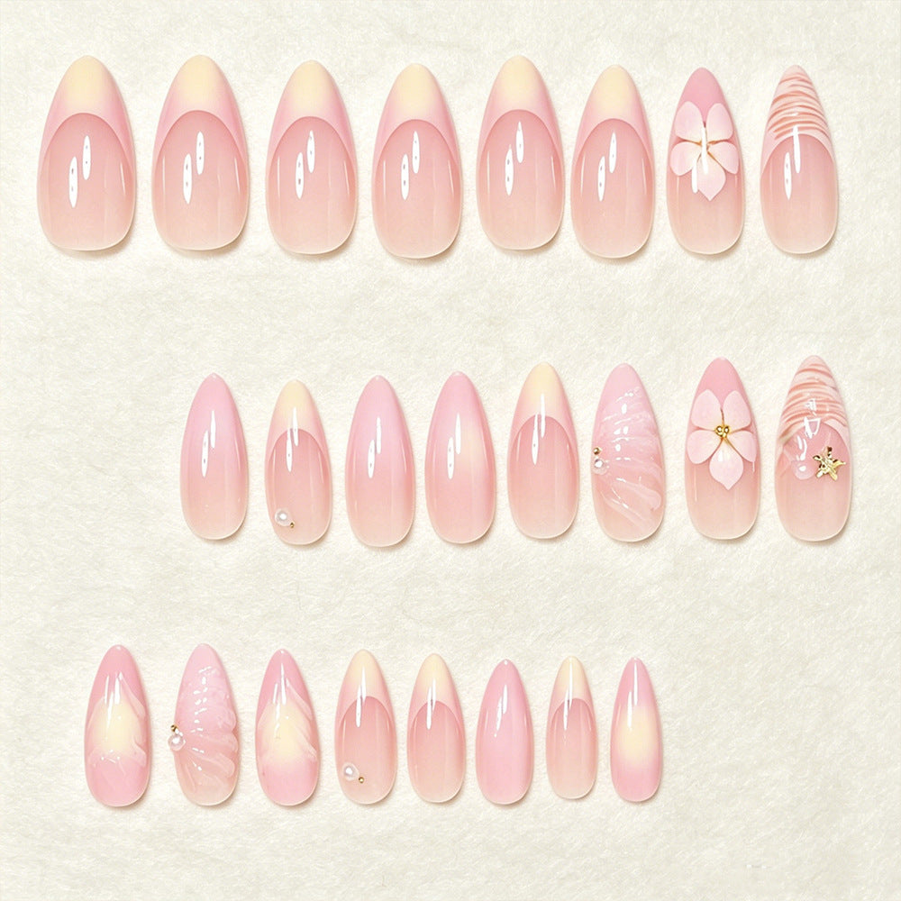 Dekoratives Press-On Nagelkunst Set Brehn