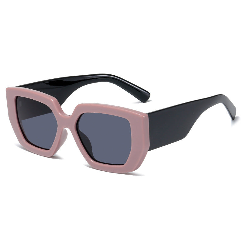 Damen Extravagante Geometrische Sonnenbrille Brehn