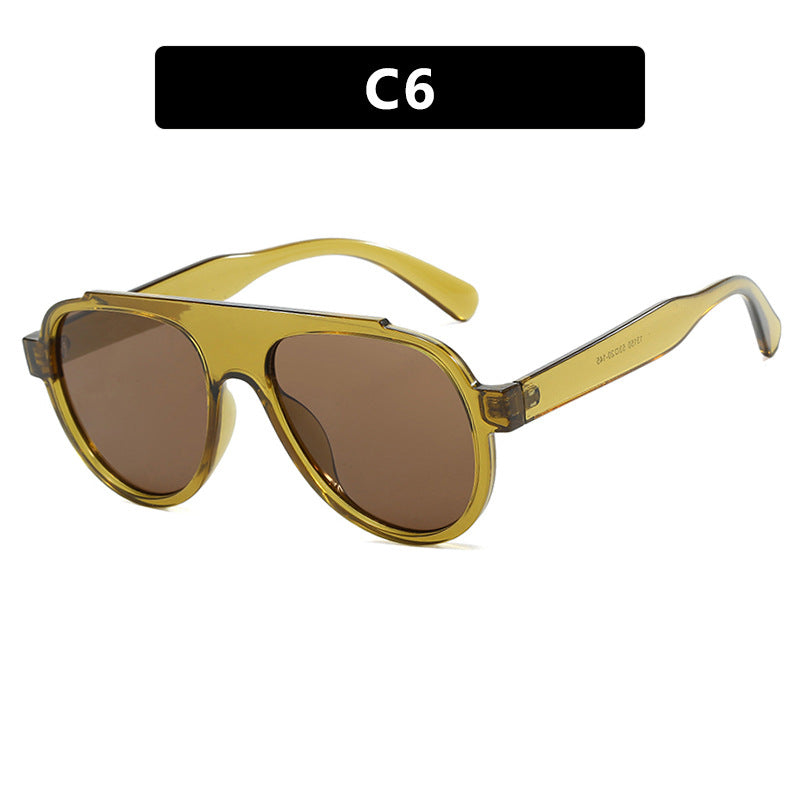 Damen stilvolle schwarze Sonnenbrille im modernen Design Brehn