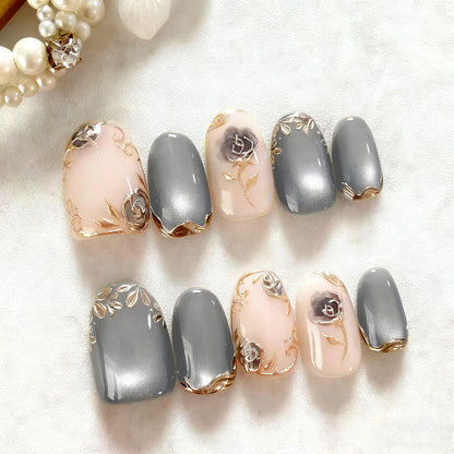 Chic Artisanal Press-On Nagelset