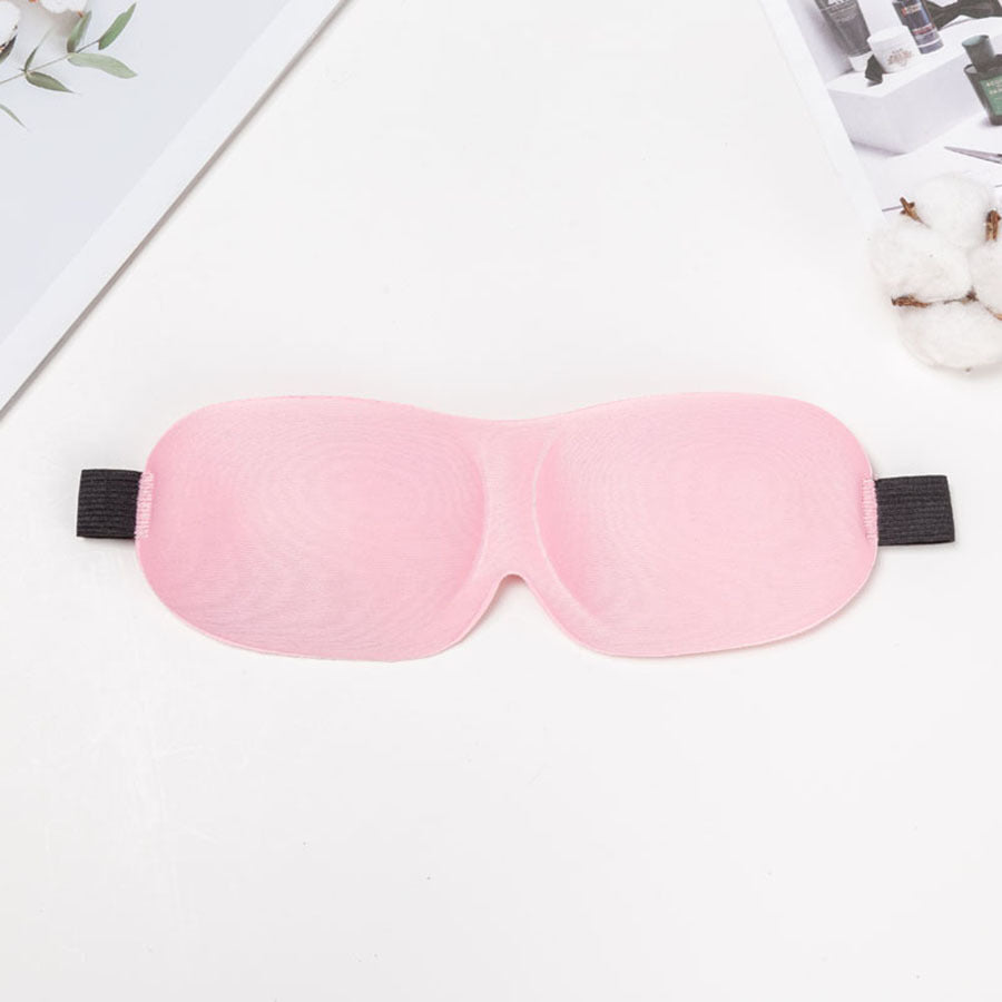 Unisex nan lichtblockierende Reisemaske mit thermoformbarer Nylonhülle und breitem Komfortband Brehn