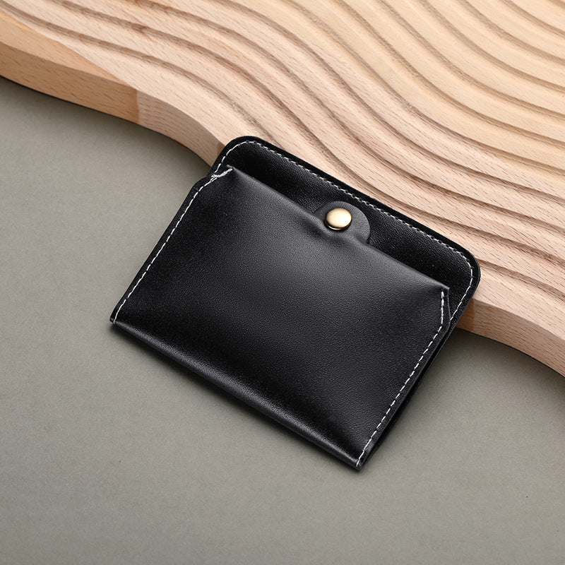Minimalist Leder Kartenhalter