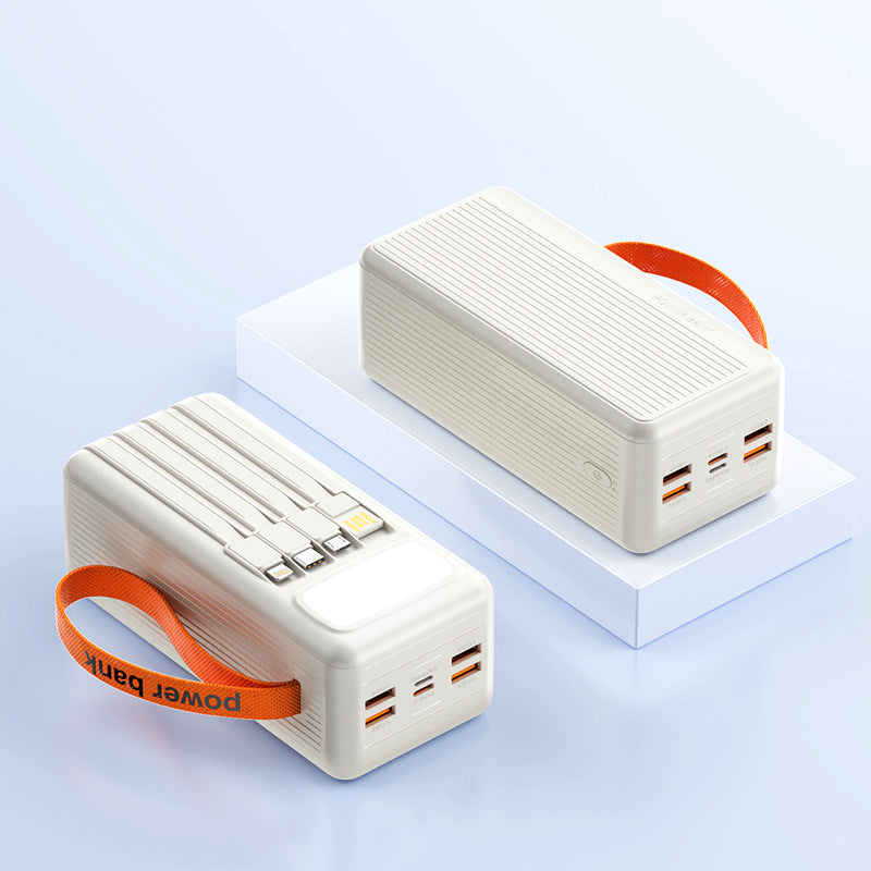 Multifunktionale Solar-Powerbank mit Integriertem Usb-Kabel Brehn