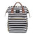 Stilvoller gestreifter Rucksack Brehn