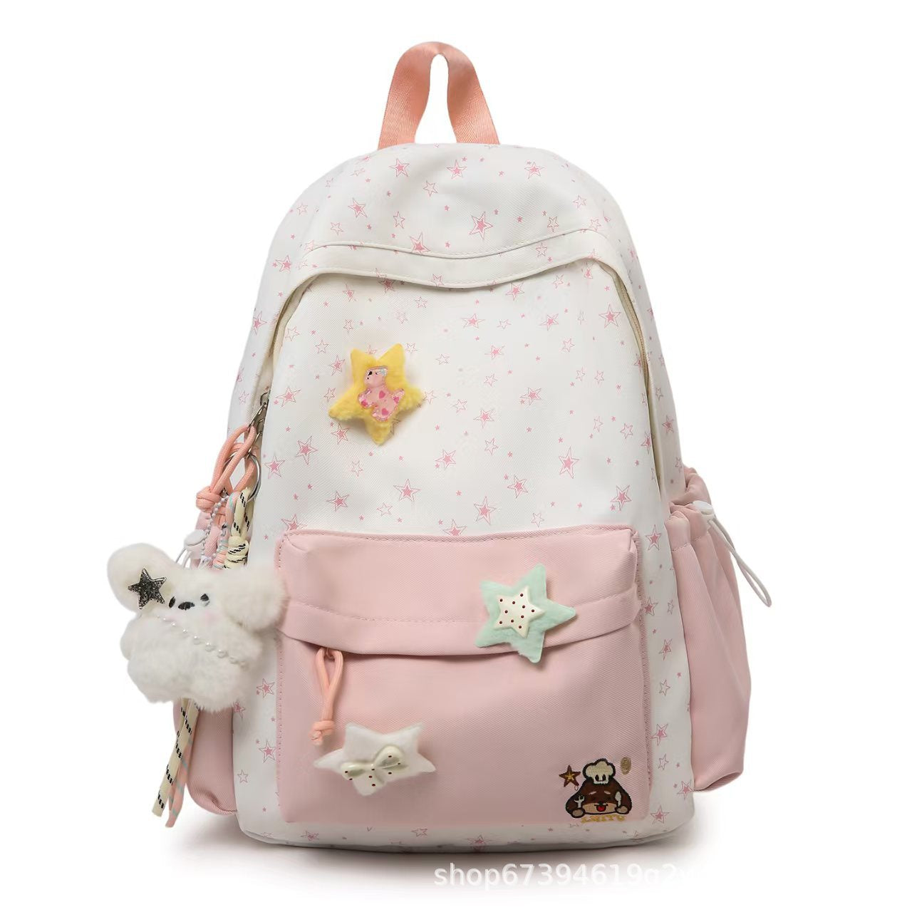 Stern-themed Plüsch-Rucksack Brehn