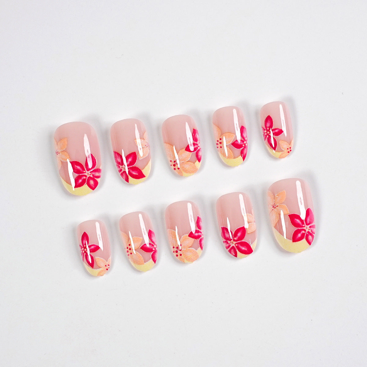 Damen Press-On Nagelkunst