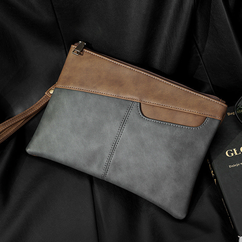 Elegante Leder-Clutch Brehn