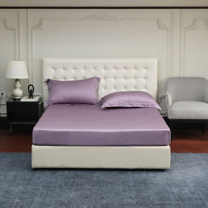 Luxuriöses Satin-Spannbettlaken-Set mit seidig-glattem Finish