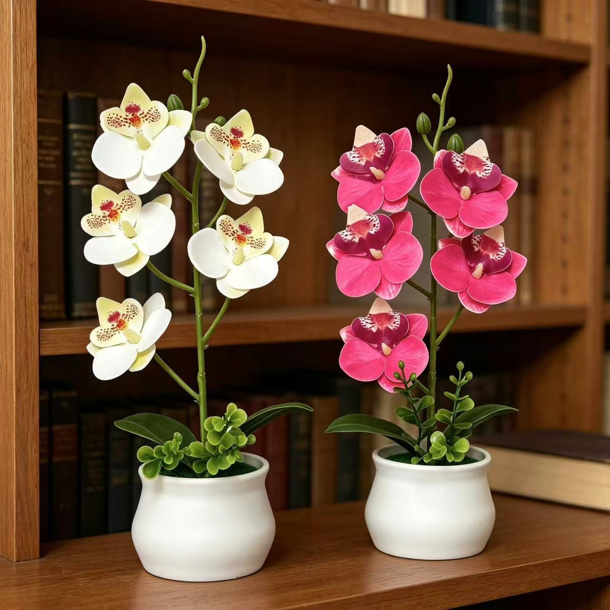Künstliches Orchideenpflanzen-Arrangement 1790480695 für Wohnkultur und Präsentation