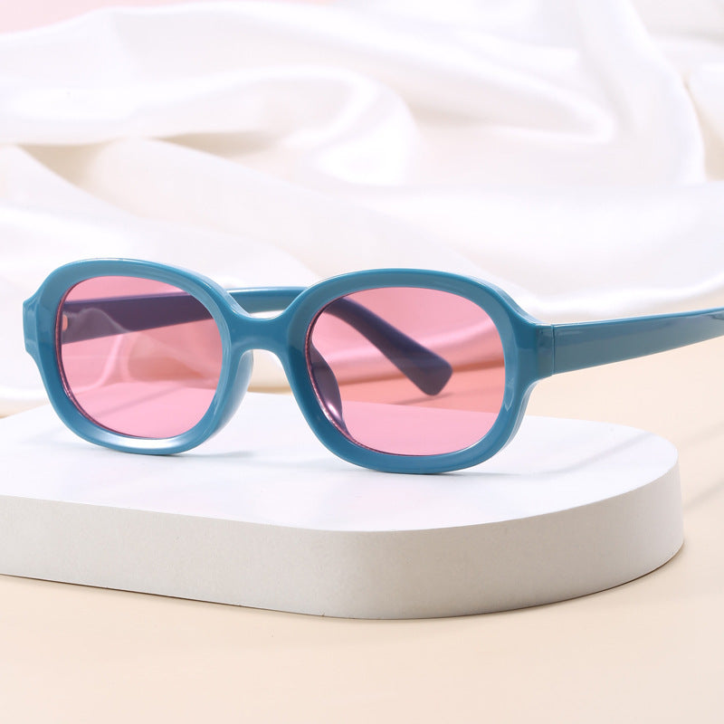 Damen modische Geometrische Sonnenbrille mit UV-Schutz Brehn