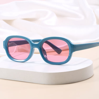 Damen modische Geometrische Sonnenbrille mit UV-Schutz Brehn