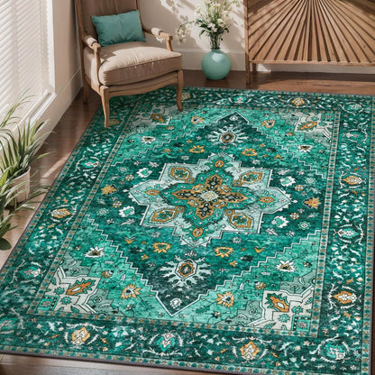 Florales Muster Teppich