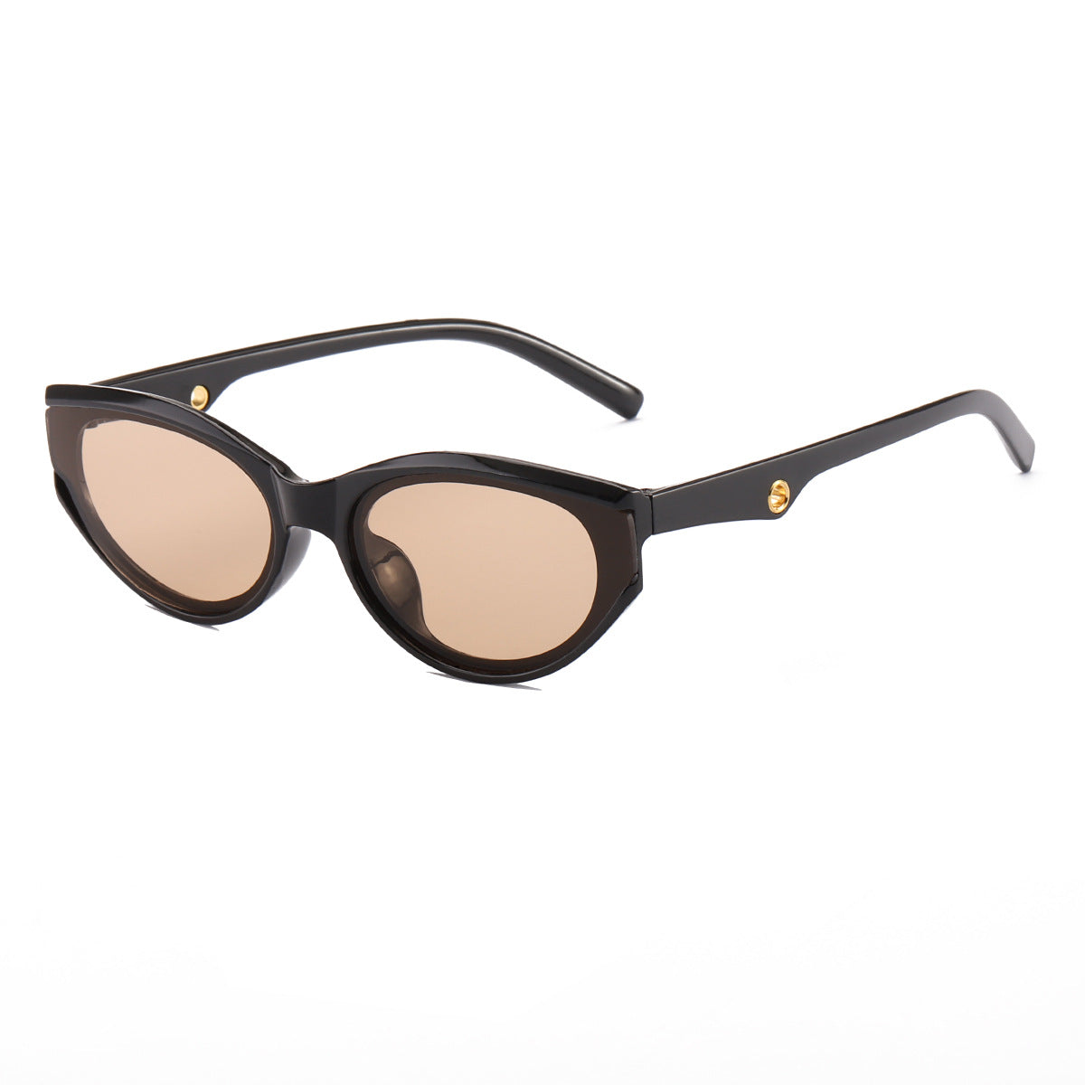 Damen Cat-Eye Sonnenbrille mit transparentem, modernem Design Brehn