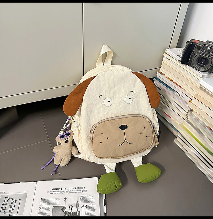 Verspielter hundethemed Schulranzen