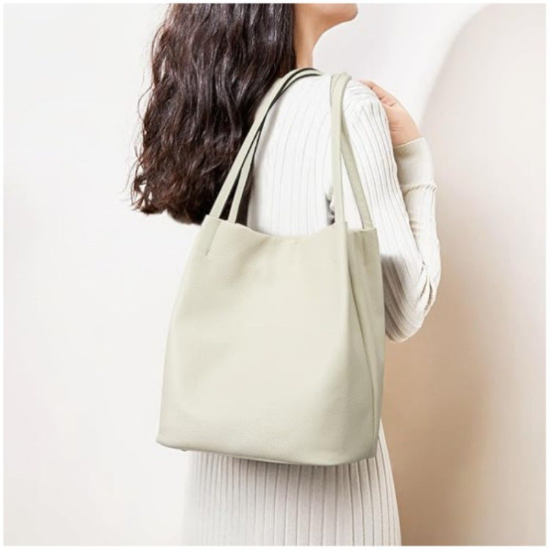 Stilvolle Leder-Hobo-Handtasche Brehn