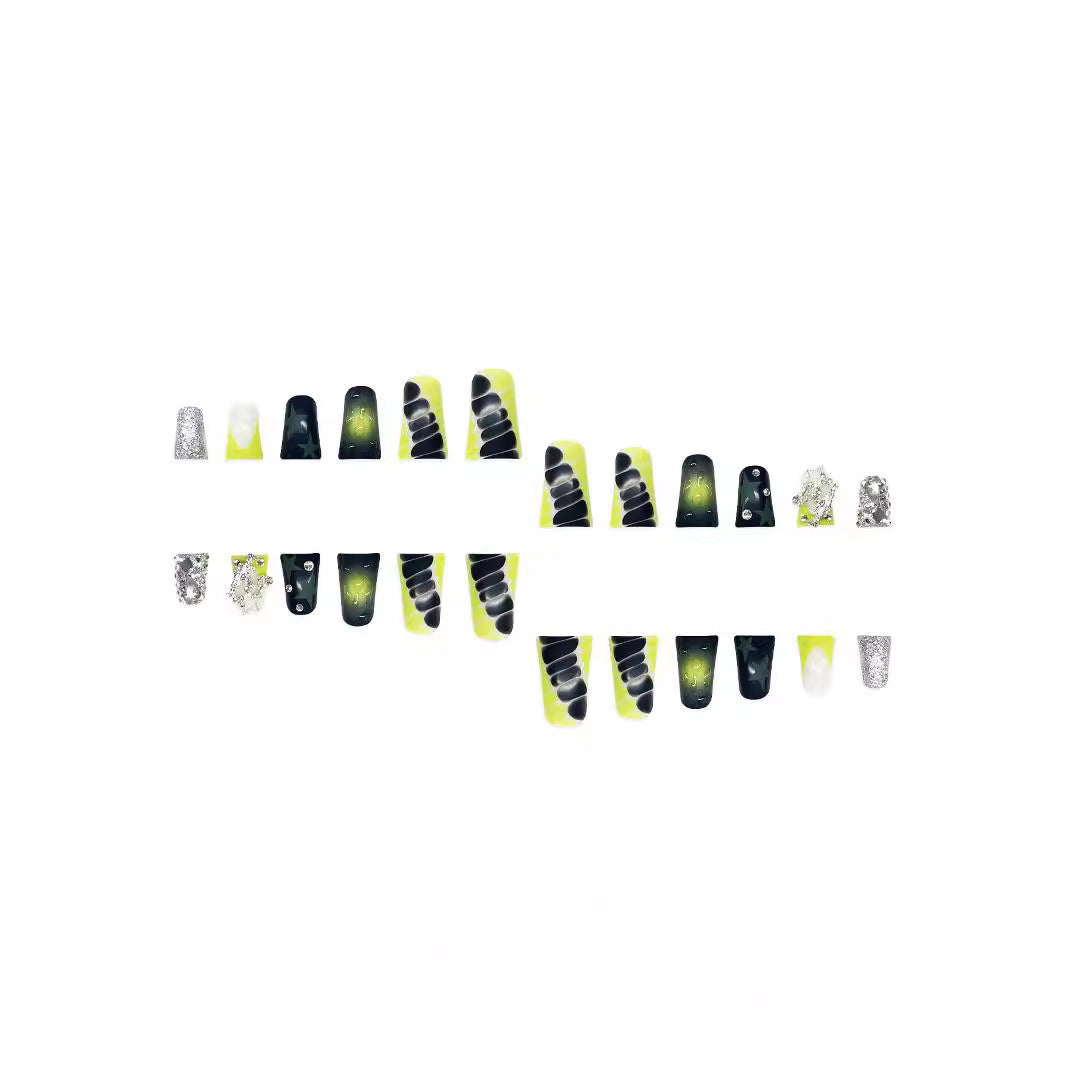 Künstlerische Nagelkunst Dekor Brehn