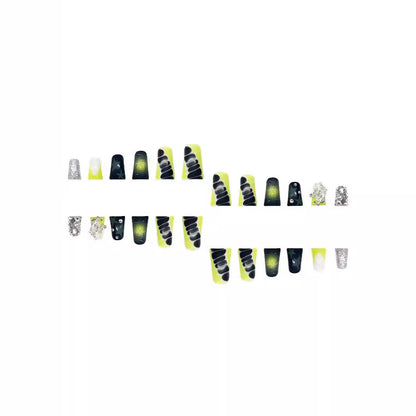 Künstlerische Nagelkunst Dekor Brehn