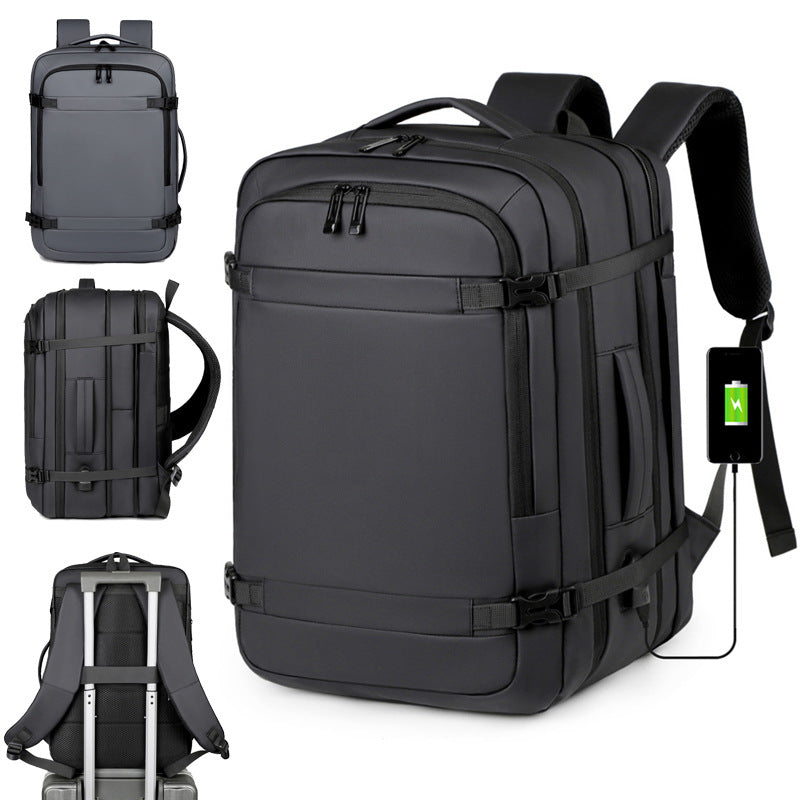 Technischer Mehrfachfächer-Reise-Rucksack Brehn