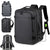 Technischer Mehrfachfächer-Reise-Rucksack Brehn