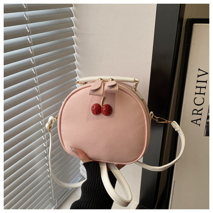 Verspielt Kirschen-Themen Handtasche