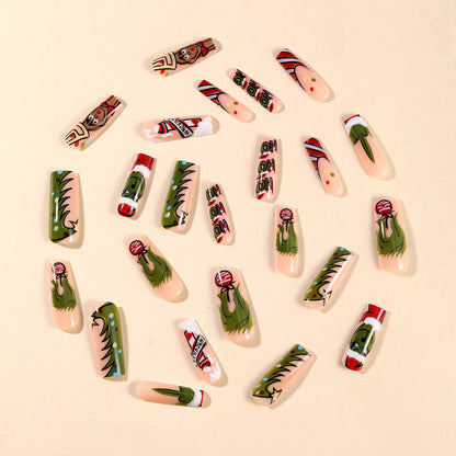 Weihnachts-Themen 3D Nagelkunst Set Brehn
