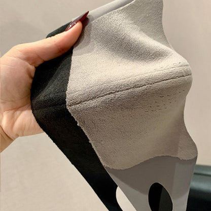 Ultra-weiche fleecegefütterte konturierte Gesichtsmaske mit atmungsaktiven Ohrschlaufen Brehn