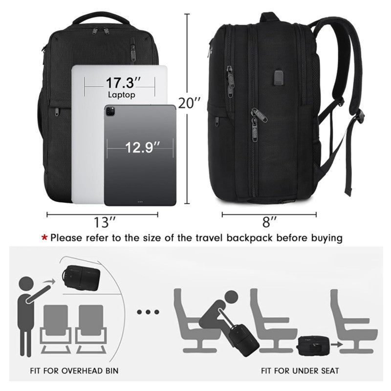 Multi-Fach Reiserrucksack Brehn