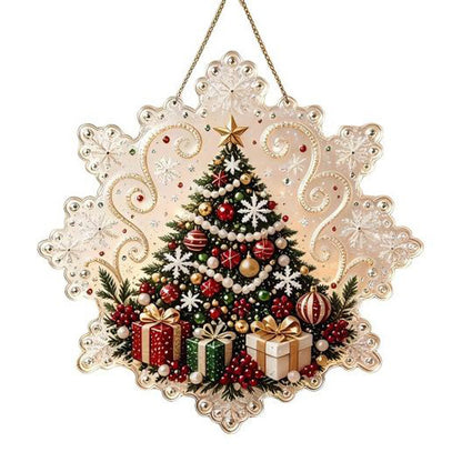 Festliche Weihnachtsbaum Dekoration