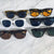 Damen stylische Sonnenbrille im modernen, geometrischen Design Brehn