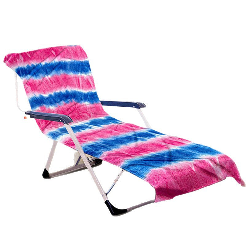 Liegestuhlauflage mit stilvollem TIE-DYE-Design Brehn