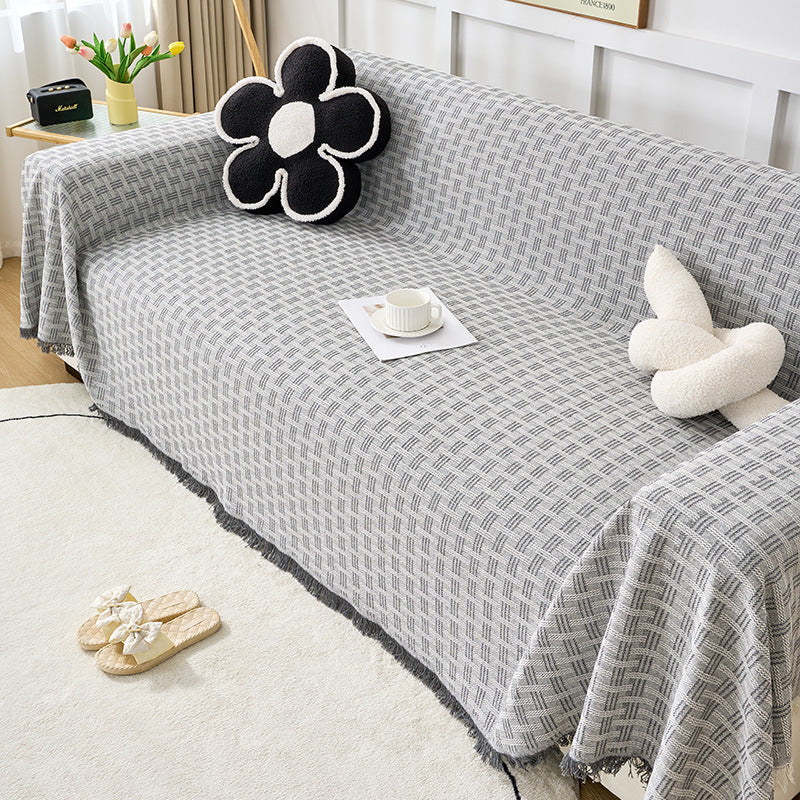 Gewebe dekorative Sofa-Wurfdecke