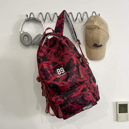 Vielseitiger Camouflage-Rucksack mit Multi-Taschen-Design Brehn
