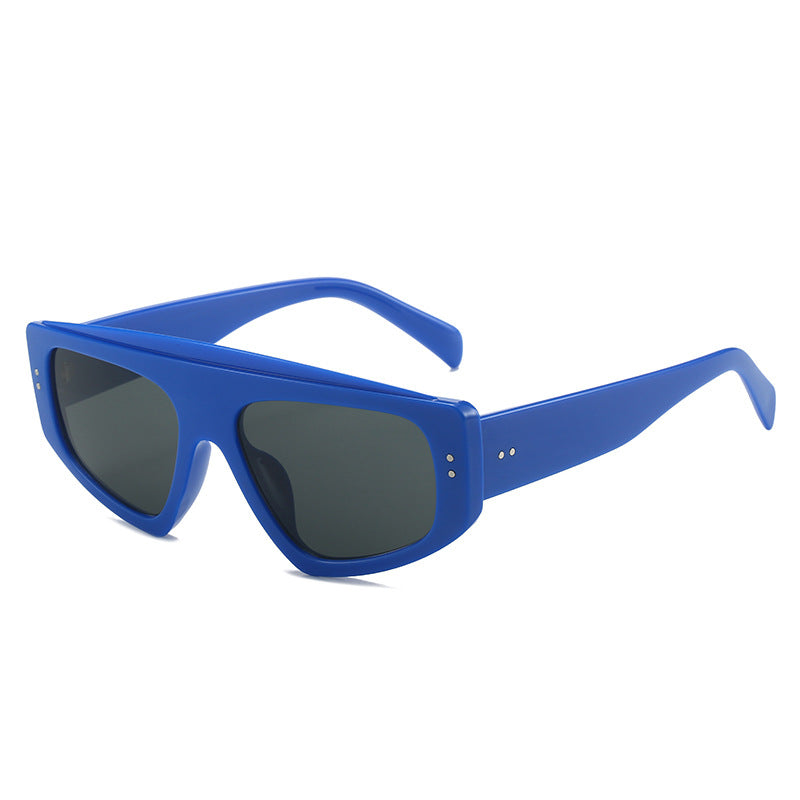 Damen Übergroße Sonnenbrille im trendigen Animal-Print Design Brehn